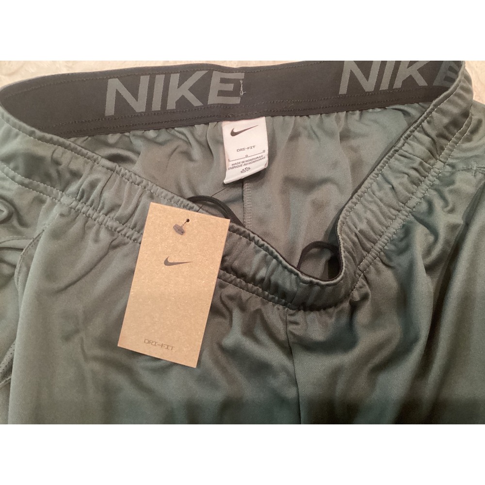 Nike Mens Dri-FIT Training Shorts Dark Green DD1887-338 Large NWT - Picture 4 of 5